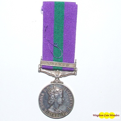 General Service Medal - Malaya Clasp - SC Sari Isak
